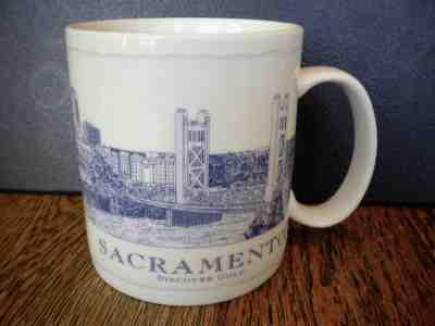 STARBUCKS SACRAMENTO ARCHITECTURAL SERIES MUG, 2006. DISCOVER GOLD - Sold on eBay Oct, 23rd 2018 for $9.95