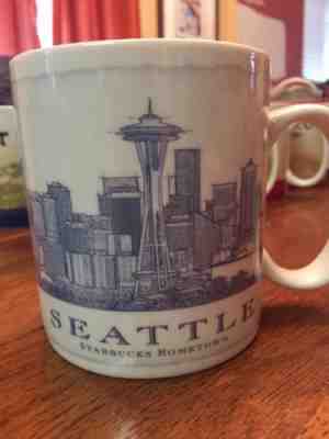 STARBUCKS SEATTLE HOMETOWN 2007 GLOBAL ARCHITECT SERIES COLLECTORS COFFEE MUG - Sold on eBay Nov, 18th 2018 for $16.00
