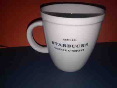 Starbucks Coffee Company White Barista Coffee Mug 2007 - Sold on eBay Nov, 18th 2018 for $14.99