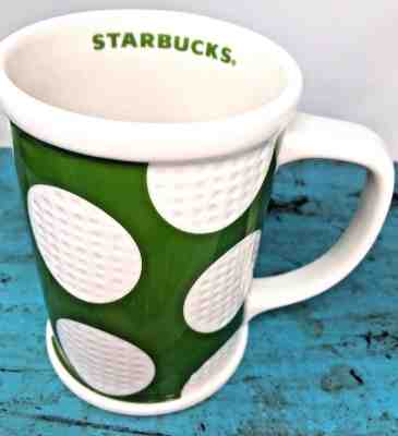 Starbucks Golf Balls Dimpled Coffee Tea Mug Cup 16oz 2007 Golf Lover Gift NWOT  - Sold on eBay Nov, 9th 2018 for $12.00