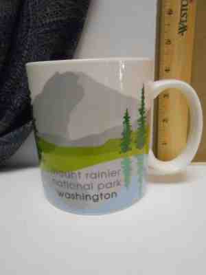 Starbucks 2007 Mount Rainier National Park Washington State Mug 18 Oz  - Sold on eBay Nov, 8th 2018 for $24.95