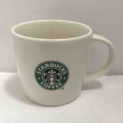 Starbucks 2008 Coffee Mug Mermaid Logo Bone China Cup 12 Fluid Oz Cup - Sold on eBay Nov, 3rd 2018 for $7.49