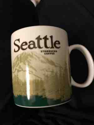 Starbucks 2008 Collector Series Seattle 16 oz Mug - Sold on eBay Oct, 25th 2018 for $99.99