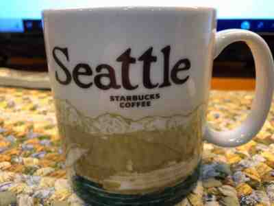 Starbucks 2008 Collector Series Seattle 16 oz Mug - MINT  UNUSED - FREE SHIPPING - Sold on eBay Oct, 22nd 2018 for $30.00