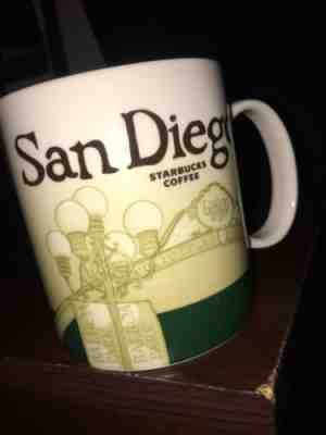 2009 Starbucks Mug San Diego California  Coffee Global Icon 16oz - Sold on eBay Nov, 18th 2018 for $9.95