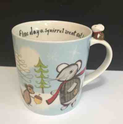 2010 STARBUCKS Huxley Mouse & Squirrel Christmas HOLIDAY Coffee Mug Tea Cup - Sold on eBay Nov, 18th 2018 for $8.15