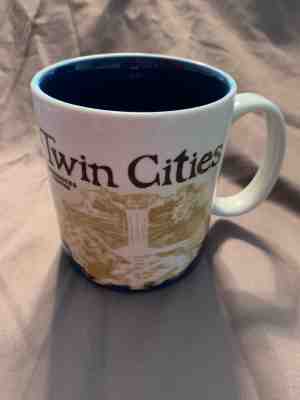 2010 Starbucks TWIN CITIES 16 Ounce Coffee Mug Cup Global Icon Collectors Series - Sold on eBay Nov, 6th 2018 for $2.95
