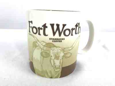 Starbucks 2011 Fort Worth Texas Global Icon Collector Mug 16oz Longhorn EUC - Sold on eBay Nov, 18th 2018 for $25.00