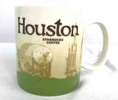 Starbucks 2011 Houston Global Icon Collector Series Coffee Mug 16 Oz NASA EUC - Sold on eBay Nov, 18th 2018 for $15.00