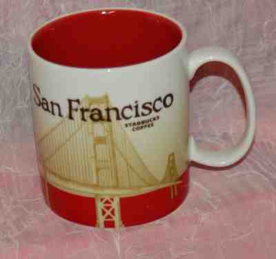 Starbucks Collector Series San Francisco Coffee Mug 2011 16 oz EUC - Sold on eBay Oct, 28th 2018 for $20.49