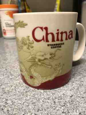 CHINA 2011, vintage STARBUCKS Coffee Mug Cup 16 fl oz ~ RARE Collector Series - Sold on eBay Oct, 27th 2018 for $24.99