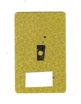 Vintage 2011 Starbucks Coffee Gold Rewards Card Used But in Very Good Shape  - Sold on eBay Oct, 27th 2018 for $25.00