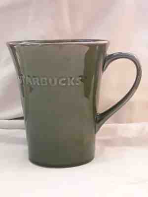 2011 Green Starbucks Glazed Coffee Mug 21.1 Fluid Ounces  - Sold on eBay Oct, 26th 2018 for $10.00