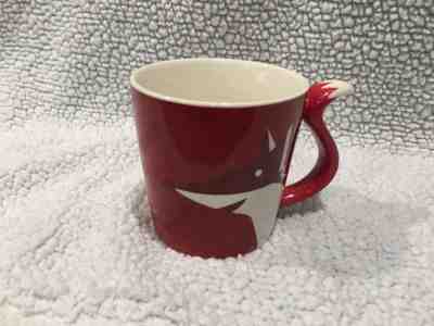 2012 Starbucks Red Fox Mug with Fox Tail Handle - Sold on eBay Nov, 18th 2018 for $5.00