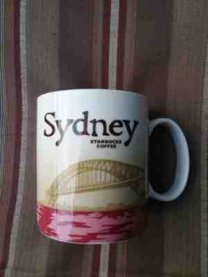 2012 Starbucks Coffee Cup Mug Sydney City Collector Series Mugs 16 OZ. - Sold on eBay Nov, 6th 2018 for $17.00