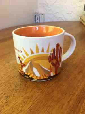 Starbucks Phoenix City Cup Mug You Are Here YAH Arizona 14 Oz 2013 Retired - Sold on eBay Nov, 1st 2018 for $16.99