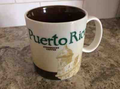 Starbucks Coffee Mug Collector Series Puerto Rico 16 oz 2013 - Sold on eBay Oct, 29th 2018 for $20.00
