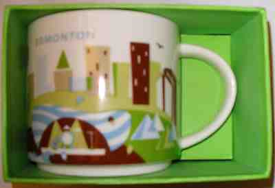 NEW OBS Starbucks 2013 Edmonton Canada You Are Here Mug FREE SHIP to CANADA  - Sold on eBay Oct, 27th 2018 for $28.77