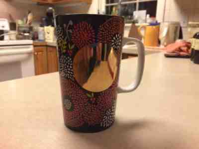Starbucks 2014 Tall Coffee Mug Pretty Floral Print - Sold on eBay Nov, 5th 2018 for $9.99