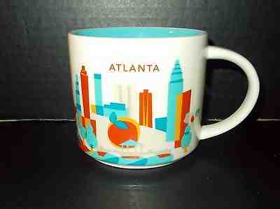 Starbucks Coffee Mug Your Are There Collection "Atlanta" 2014 - Sold on eBay Nov, 5th 2018 for $12.00