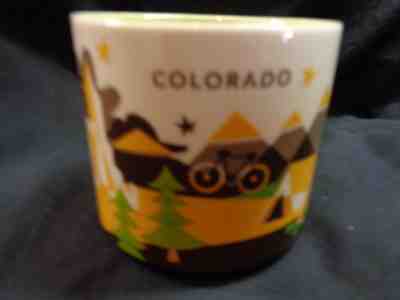 Starbucks Colorado You Are Here Coffee Mug 2015 14oz Camping Biking 14ers - Sold on eBay Nov, 18th 2018 for $16.99