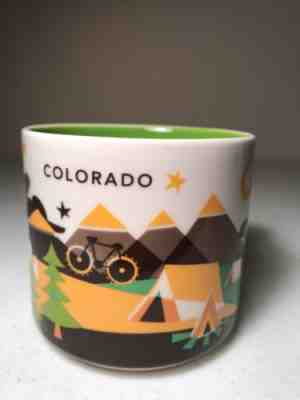 Starbucks Colorado You Are Here Coffee Mug 2015 14oz - Sold on eBay Nov, 18th 2018 for $7.00