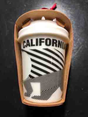 Starbucks 2015 CALIFORNIA ORNAMENT To Go Cup Christmas Limited Edition NWT - Sold on eBay Nov, 15th 2018 for $7.00