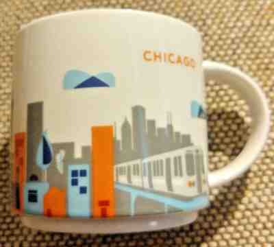STARBUCKS YOU ARE HERE COLLECTION 2015 - CHICAGO MUG!!! - Sold on eBay Nov, 11th 2018 for $8.88