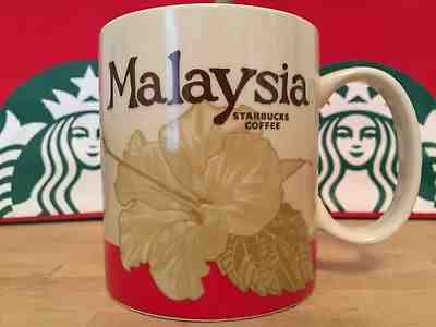 STARBUCKS MALAYSIA GLOBAL ICON MUG 16oz - 2016 - New W/O SKU - See Pictures - Sold on eBay Nov, 8th 2018 for $17.99