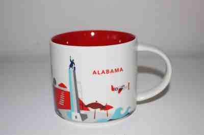 Starbucks Alabama Coffee Tea Mug You Are Here 14 Oz 2016  - Sold on eBay Nov, 6th 2018 for $8.99