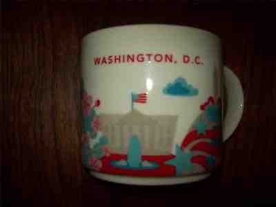 Starbucks Mug  City Washington D. C. You Are Here Collection Mug 2017 - Sold on eBay Nov, 11th 2018 for $7.50