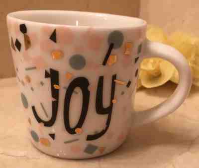 Starbucks Coffee Joy Gold Confetti Mini Mug Espresso Demi Cup 2017 3 oz. - Sold on eBay Nov, 11th 2018 for $9.50