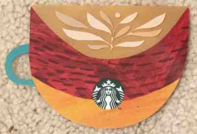 Starbucks 2018 KOREA Die Cut Cup Card - Sold on eBay Nov, 17th 2018 for $3.94