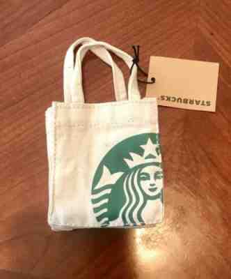 Brand New! Starbucks 2018 Mini Tote Bag for Gift Cards - SUPER CUTE - Sold on eBay Nov, 17th 2018 for $10.00