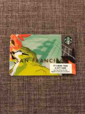 Starbucks Gift Card-2018 SAN FRANCISCO - Sold on eBay Nov, 17th 2018 for $4.90