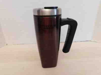  Starbucks  2009 Brown Stainless Steel tumbler 16 oz  - Sold on eBay Aug, 20th 2018 for $19.99
