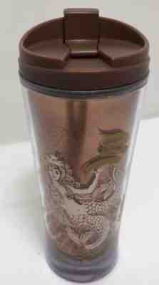 2011 STARBUCKS 16 oz Anniversary Insulated Travel Coffee Mug Siren Tumbler  - Sold on eBay Sep, 6th 2018 for $9.99