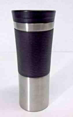 STARBUCKS COFFEE COMPANY 2010 STAINLESS STEEL TRAVEL TUMBLER 16 oz ROLLER - Sold on eBay Aug, 29th 2018 for $35.97