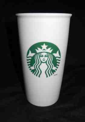 Starbucks 2011 Double Wall Ceramic Green Mermaid 12 Oz Travel Mug Tumbler No Lid - Sold on eBay Sep, 2nd 2018 for $7.99