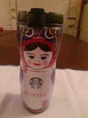 Starbucks Coffee 2011 Russia Matryoshka Nesting Doll 8 Oz Tumbler Travel Cup - Sold on eBay Sep, 1st 2018 for $18.00