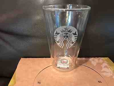 2011 Starbucks Bodum Mouth Blown Glass Double Wall 14oz Tumbler Glass(s) Mermaid - Sold on eBay Aug, 31st 2018 for $24.99