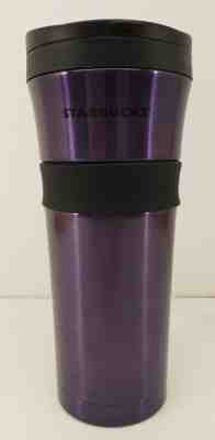 2011 Starbucks 16 oz Travel Tumbler Mug Cup Metallic Purple Stainless with Lid - Sold on eBay Aug, 25th 2018 for $20.00