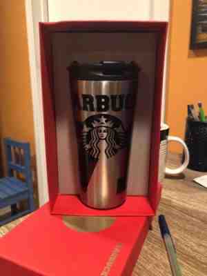 Starbucks STARBUCKS 71 Black Logo Stainless Steel Tumbler 16 Oz 2014. NWT! - Sold on eBay Oct, 14th 2018 for $28.00