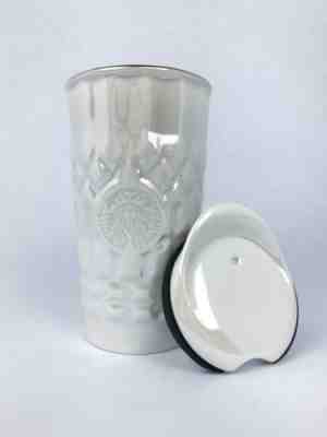 Starbucks 2014 Quilted 10 oz Travel Tumbler with Lid - Sold on eBay Oct, 8th 2018 for $19.95