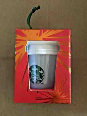 Rare Starbucks 2015 Glow Light To Go Cup Holiday Christmas Tumbler ORNAMENT - Sold on eBay Oct, 28th 2018 for $39.95