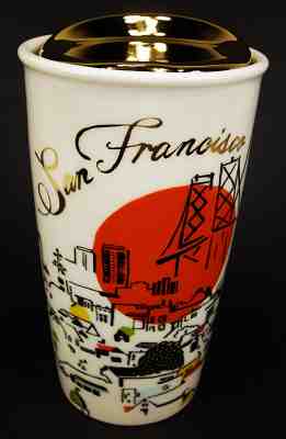 Never Used_Starbucks 2015 San Francisco Ceramic Travel Mug/Tumbler_12 oz - Sold on eBay Sep, 21st 2018 for $20.65