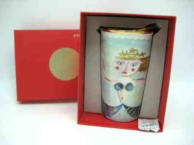 Starbucks Siren Travel Coffee Mug Mermaid 2015 Ceramic Tumbler New in Box - Sold on eBay Sep, 20th 2018 for $51.42