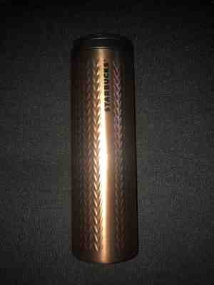 Starbucks 2015 Stainless Steel Copper Tumbler - 16 fl oz - Sold on eBay Sep, 11th 2018 for $15.50