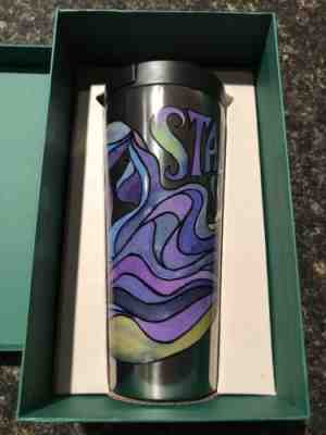 STARBUCKS Christmas 2016 Stainless Steel Psychedelic Siren Tumbler 16oz New NIB! - Sold on eBay Oct, 21st 2018 for $38.00