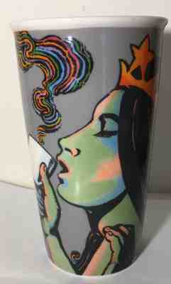 Starbucks 2016 Siren 25th Anniversary Ceramic Tumbler Travel Mugs Mermaid Glaser - Sold on eBay Oct, 17th 2018 for $9.99